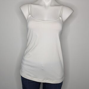Lululemon White Strappy Breathable Exercise Workout Tank 4